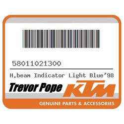 H.beam Indicator Light Blue'98